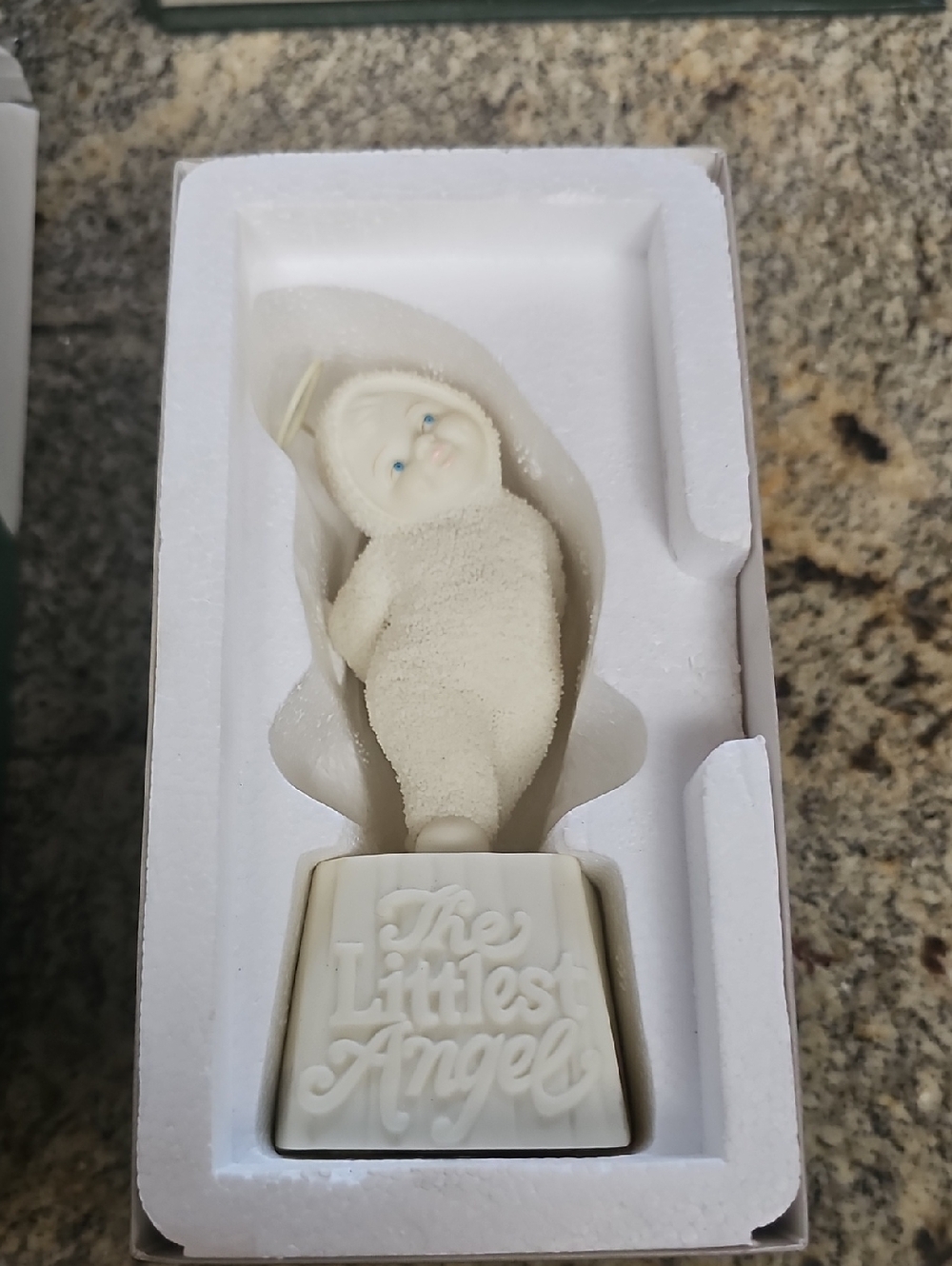Department 56  SNOWBABIES The Littlest Angel Figurine